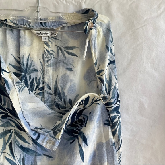 John Paul Richard Uniform skirt set, 100% rayon, tropical print, vintage, Size M - Picture 10 of 11